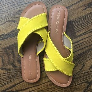 Jack Rogers Sloan Suede X Band Slide